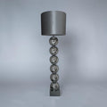 Bubble Stehlampe Chrom silber